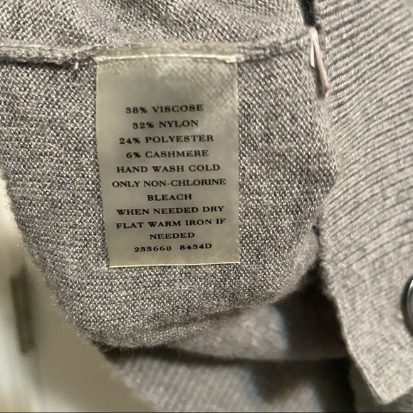 Ann Taylor Grey Button Cardigan - Picture 5 of 5